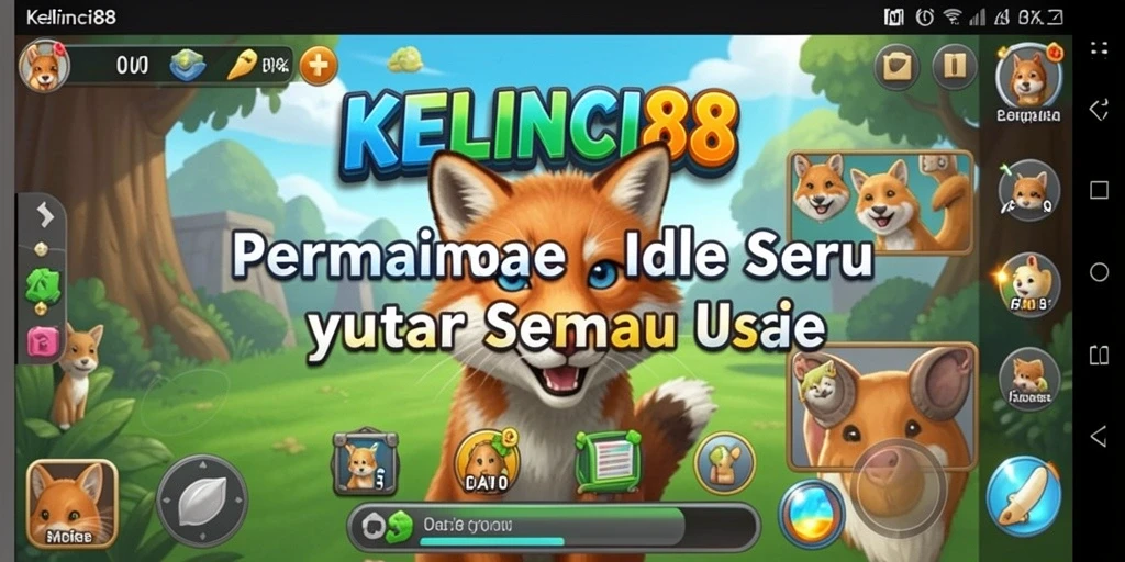 Tampilan gameplay KELINCI88 yang mengasyikkan dalam mode Idle.
