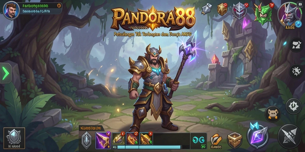Screenshot gameplay PANDORA88 yang menunjukkan aksi pertarungan seru.