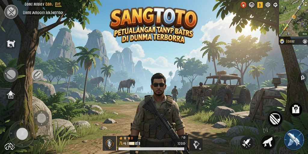 Gameplay SANGTOTO yang intens dan menarik di dunia terbuka.