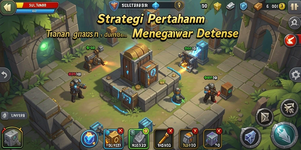 Gameplay SULTAN88 yang menegangkan dan penuh strategi Tower Defense.