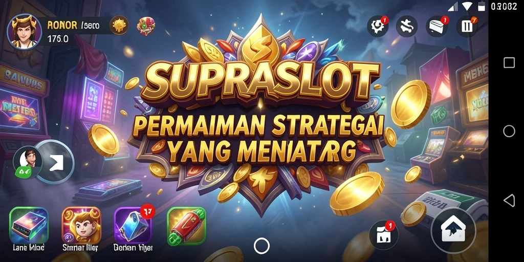 Gameplay menarik dari SUPRASLOT yang menantang strategi pemain.