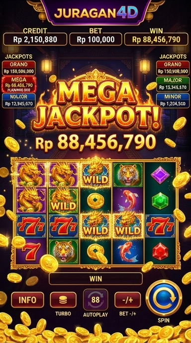 Tampilan beranda juragan4d yang informatif dan menarik.